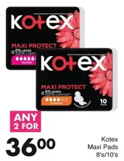 Save Kotex Maxi Pads offer