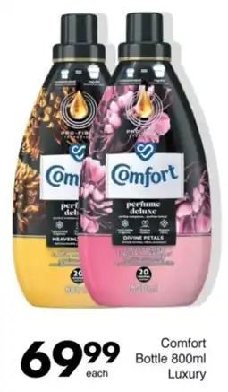 Save Comfort Bottle Luxury offer
