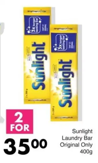Save Sunlight Laundry Bar Original Only offer