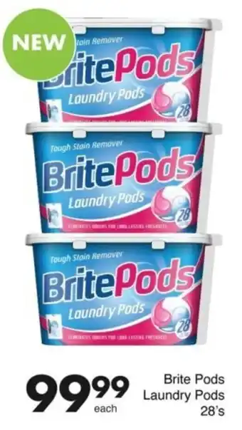 Save Brite Pods Laundry Pods offer