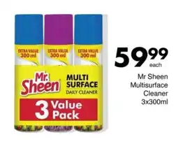 Save Mr Sheen Multisurface Cleaner offer