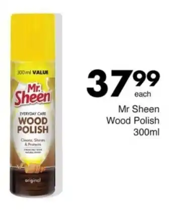 Save Mr Sheen Wood Polish offer