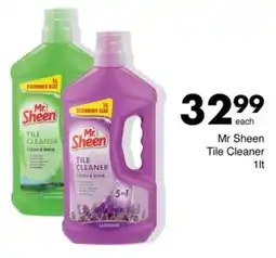 Save Mr Sheen Tile Cleaner offer