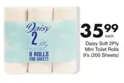 Save Daisy Soft 2Ply Mini Toilet Rolls offer