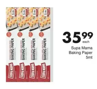 Save Supa Mama Baking Paper offer