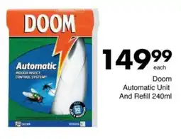 Save Doom Automatic Unit And Refill offer