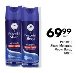 Save Peaceful Sleep Mosquito Room Spray offer