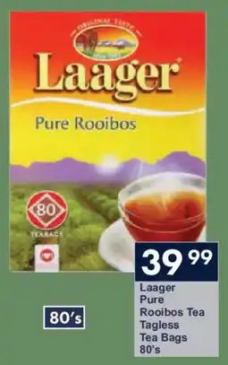 President Hyper Laager Pure Rooibos Tea Tagless Tea Bags offer