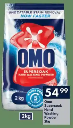 President Hyper Omo Supersoak Hand Washing Powder offer