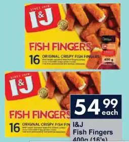President Hyper I&J Fish Fingers offer