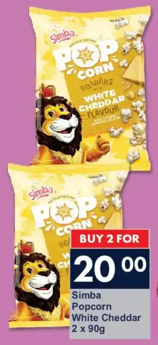 President Hyper Simba Popcorn White Cheddar offer