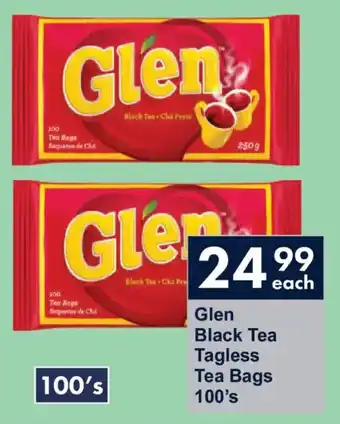 President Hyper Glen Black Tea Tagless Tea Bags offer