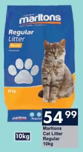 President Hyper Marltons Cat Litter Regular offer