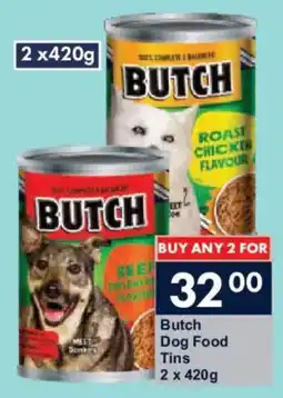 President Hyper Butch Dog Food Tins offer