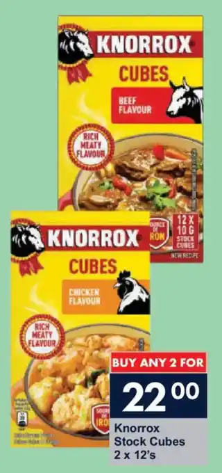 President Hyper Knorrox Stock Cubes offer