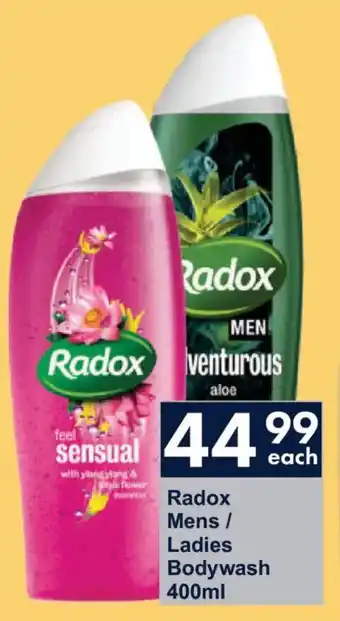 President Hyper Radox Mens/ Ladies Bodywash offer