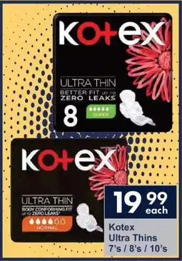 President Hyper Kotex Ultra Thins offer