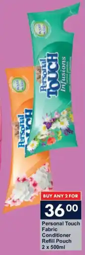 President Hyper Personal Touch Fabric Conditioner Refill Pouch offer