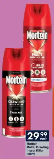 President Hyper Mortein Multi/ Crawling Insect Killer offer