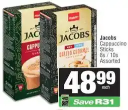 Spar Jacobs Cappuccino Sticks Assorted offer