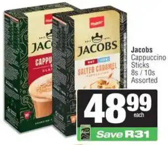 Spar Jacobs Cappuccino Sticks Assorted offer