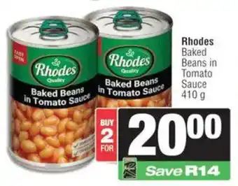 Spar Rhodes Baked Beans in Tomato Sauce offer