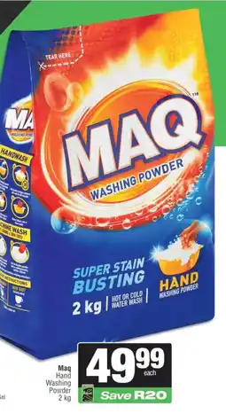 Spar Maq Hand Washing Powder offer