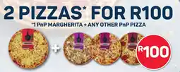 Pick n Pay Hypermarket Pnp margherita + any other pnp pizza offer