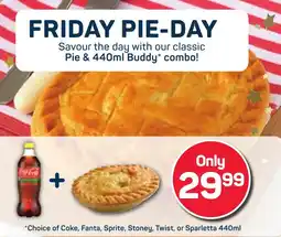 Pick n Pay Hypermarket Pie & 440ml Buddy Combo offer