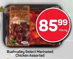 Pick n Pay Hypermarket Bushvalley Select Marinated Chicken Assorted offer