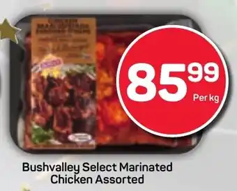 Pick n Pay Hypermarket Bushvalley Select Marinated Chicken Assorted offer