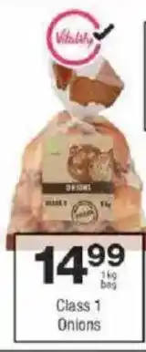 Checkers Class 1 Onions offer