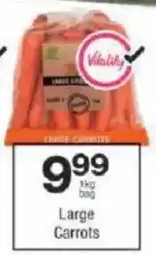 Checkers Large Carrots offer