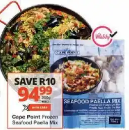 Checkers Cape Point Frozen Seafood Paella Mix offer