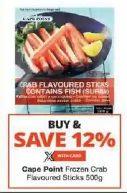 Checkers Cape Point Frozen Crab Flavoured Sticks offer