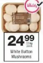 Checkers White Button Mushrooms offer