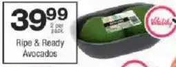 Checkers Ripe & Ready Avocados offer