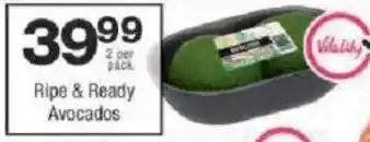 Checkers Ripe & Ready Avocados offer