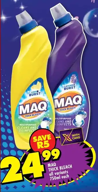 Maq thick bleach