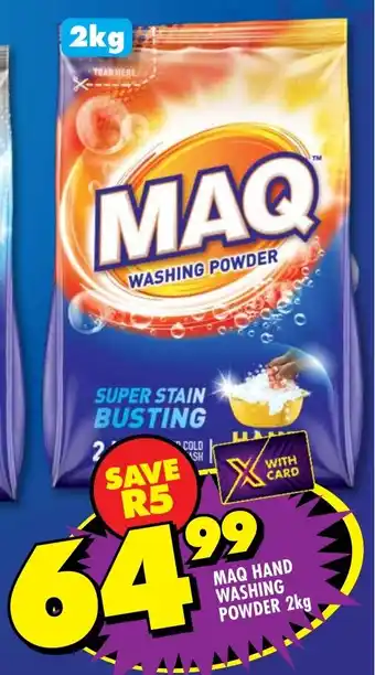 Maq hand washing powder