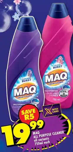 Shoprite Maq all purpose cleaner offer