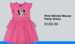 PEP Pink Minnie Mouse Party Dress offer