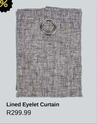 Lined Eyelet Curtain