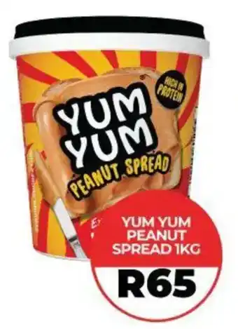 1UP Yum yum peanut spread offer