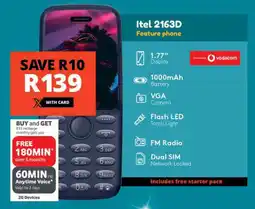 Checkers Itel 2163D offer