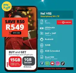 Checkers Itel V52 offer