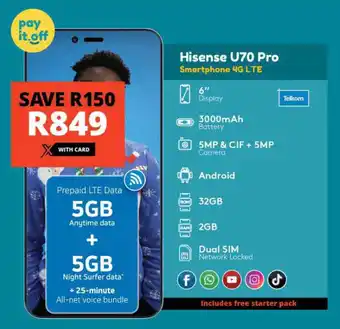 Hisense U70 Pro