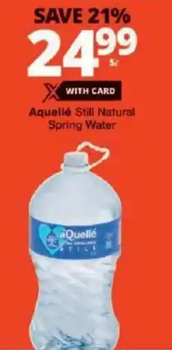 Checkers Aquellé Still Natural Spring Water offer