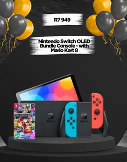 Loot Nintendo Switch OLED Bundle Console with Mario Kart 8 offer