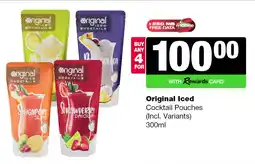 Spar Tops Original Iced Cocktail Pouches offer